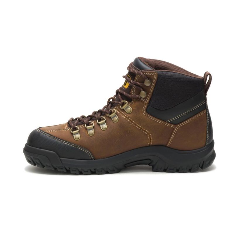 Botas CAT Hombre Threshold Impermeables Talla 7.5 Ancha