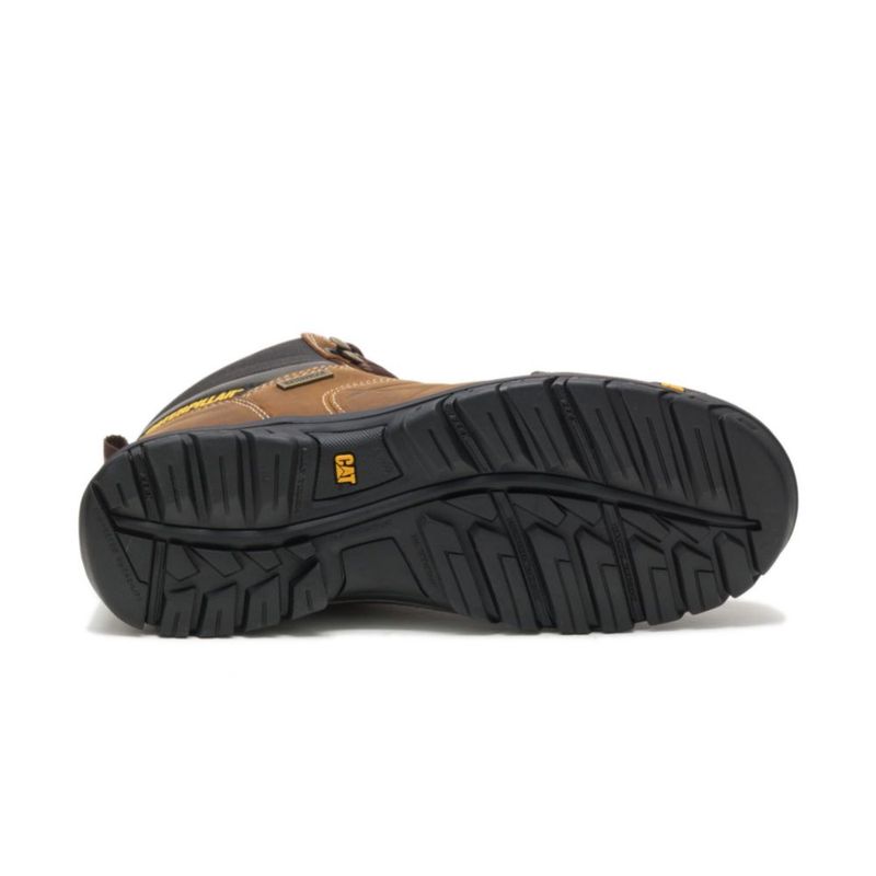 Botas CAT Hombre Threshold Impermeables Talla 7.5 Ancha