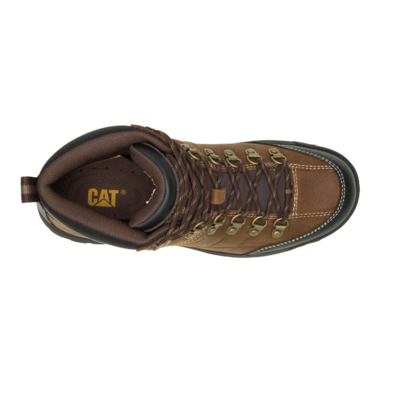 Botas CAT Hombre Threshold Impermeables Talla 7.5 Ancha