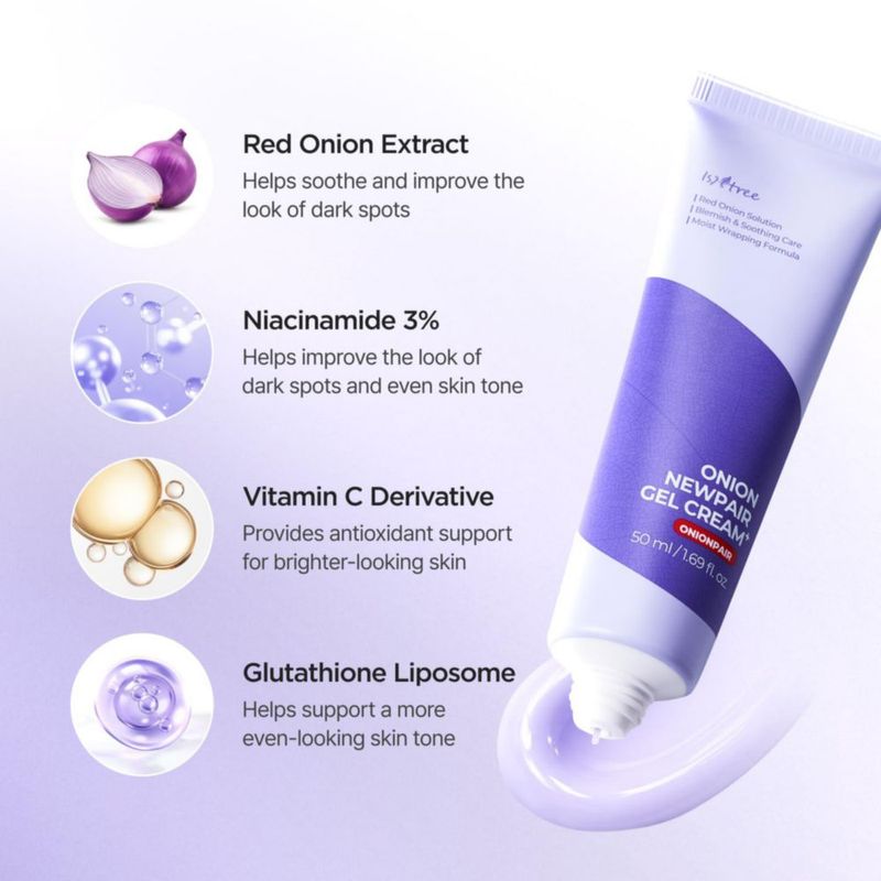 Crema Gel IsNtree Onion Newpair Plus 50 ml