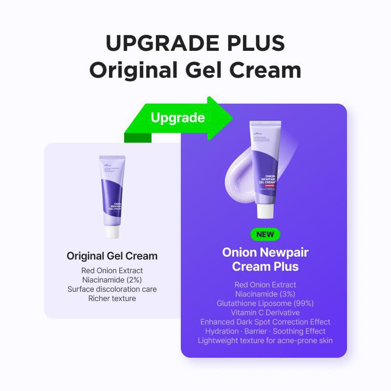 Crema Gel IsNtree Onion Newpair Plus 50 ml