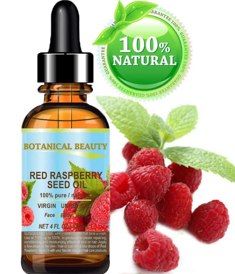 Aceite de Semilla de Frambuesa Roja Botanical Beauty 118 ml