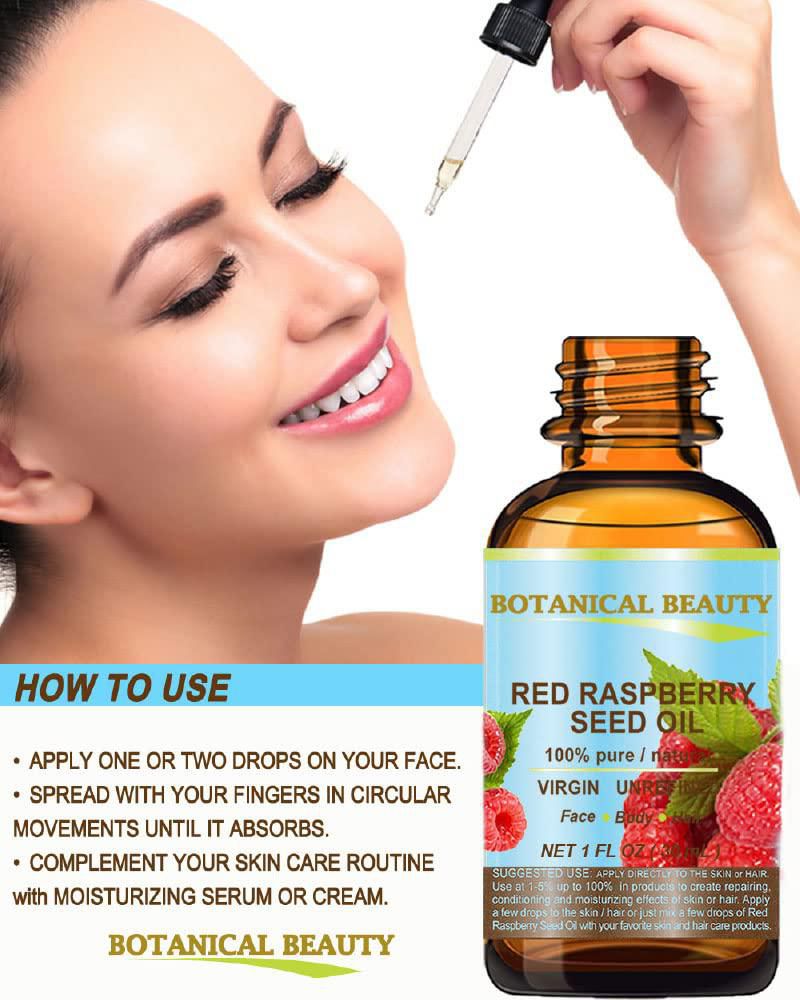 Aceite de Semilla de Frambuesa Roja Botanical Beauty 118 ml