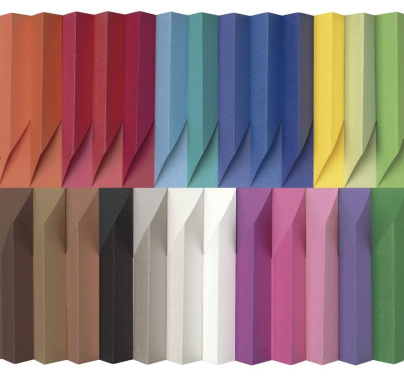 Papel de Construcción Prang 23x30 cm Marrón Oscuro 100 Hojas
