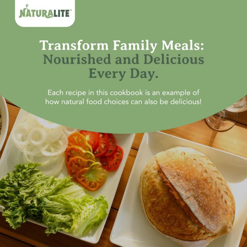 Libro de cocina NATURALITE Life Matters: Así que vamos a comer