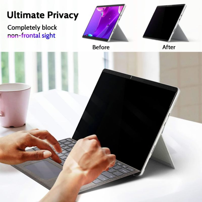 Protector de pantalla magnético de privacidad negro 123" Peslv