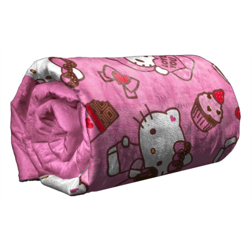 Manta Northwest 127 cm x 178 cm Hello Kitty Te quiero