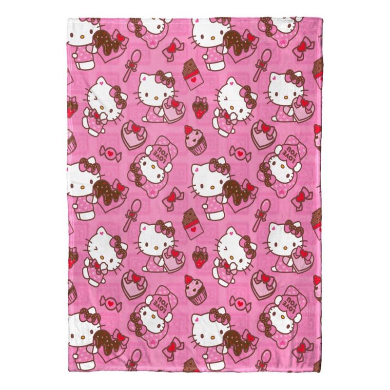 Manta Northwest 127 cm x 178 cm Hello Kitty Te quiero
