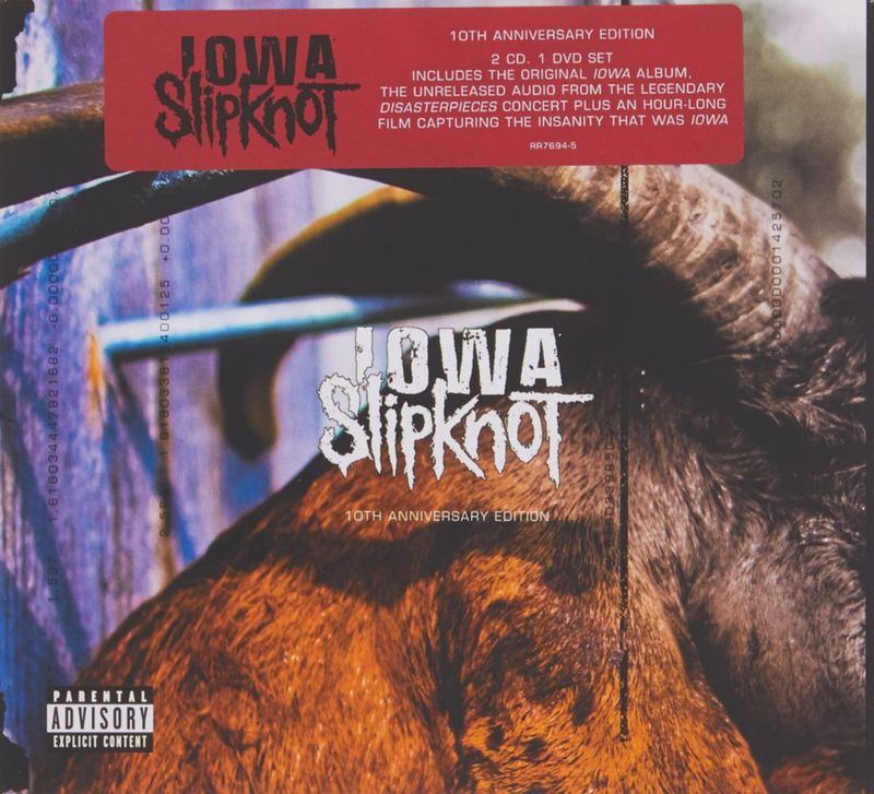 Warner Music International – Slipknot: Iowa (2 CD + DVD) – Edición Especial del Décimo Aniversario