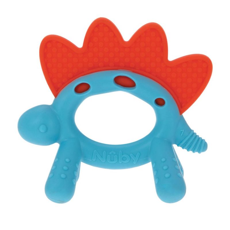 Mordedor Nuby Geo Zoos Dino de silicona suave 3+