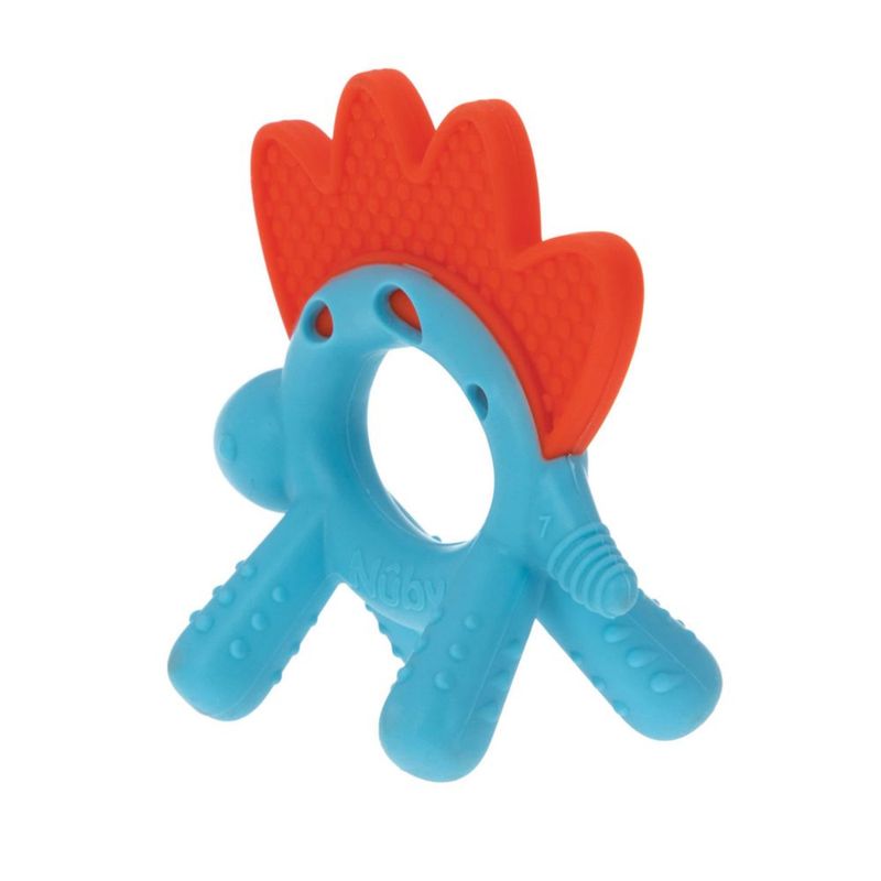Mordedor Nuby Geo Zoos Dino de silicona suave 3+