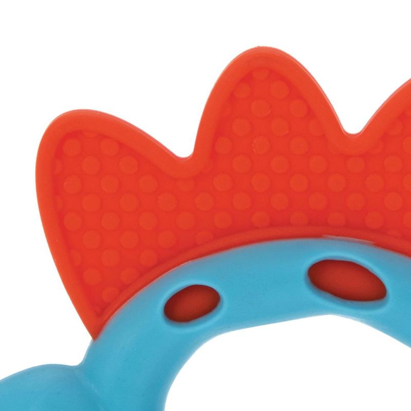 Mordedor Nuby Geo Zoos Dino de silicona suave 3+