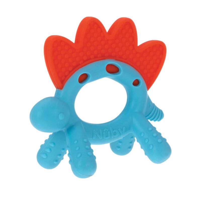 Mordedor Nuby Geo Zoos Dino de silicona suave 3+