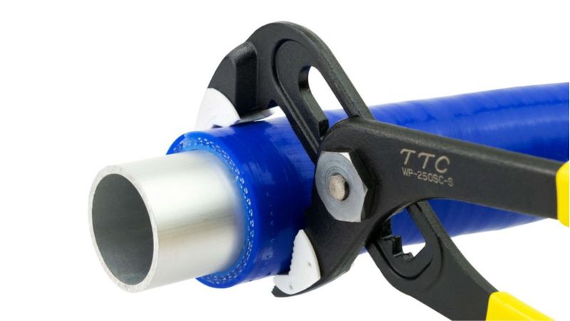 Alicates Tsunoda WP-250SC-S 25 cm de mandíbula blanda con resorte