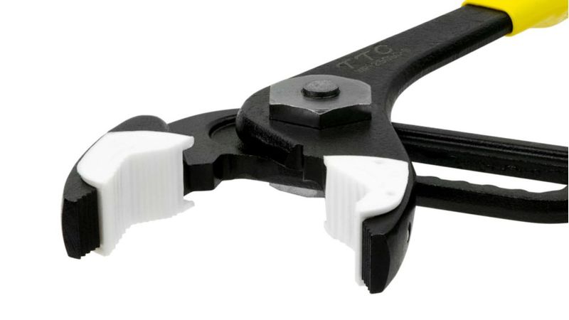 Alicates Tsunoda WP-250SC-S 25 cm de mandíbula blanda con resorte