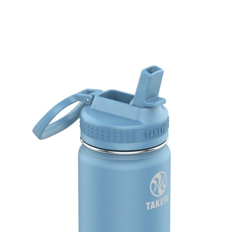 Botella de Agua Takeya 680 ml con Tapa de Sorbete Bluestone