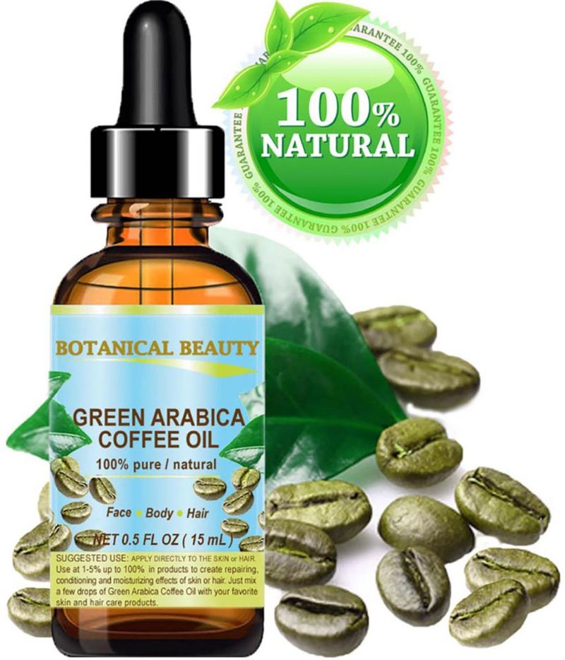 Aceite de Café Botanical Beauty 15 ml Verde Arábica Puro