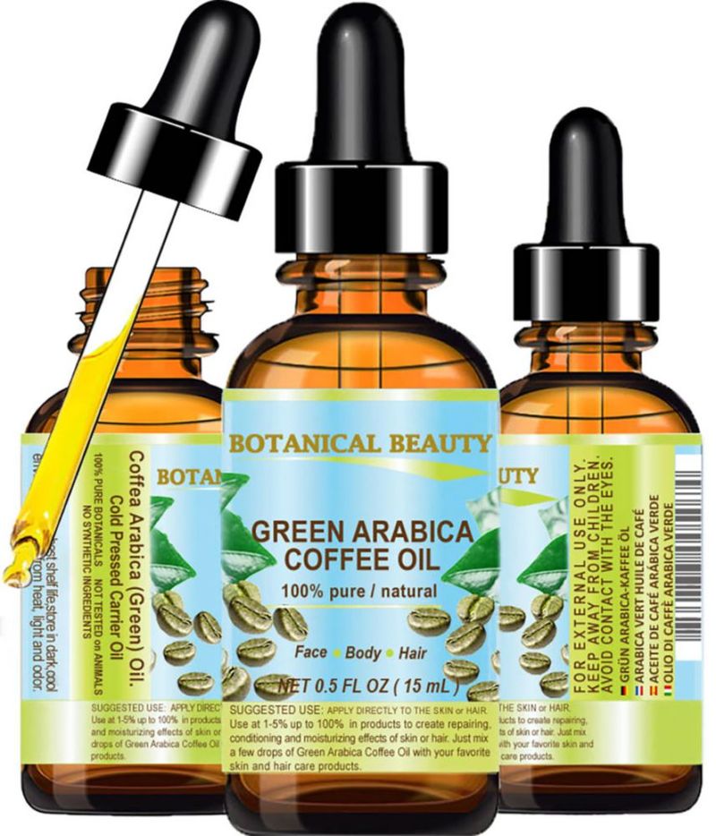 Aceite de Café Botanical Beauty 15 ml Verde Arábica Puro