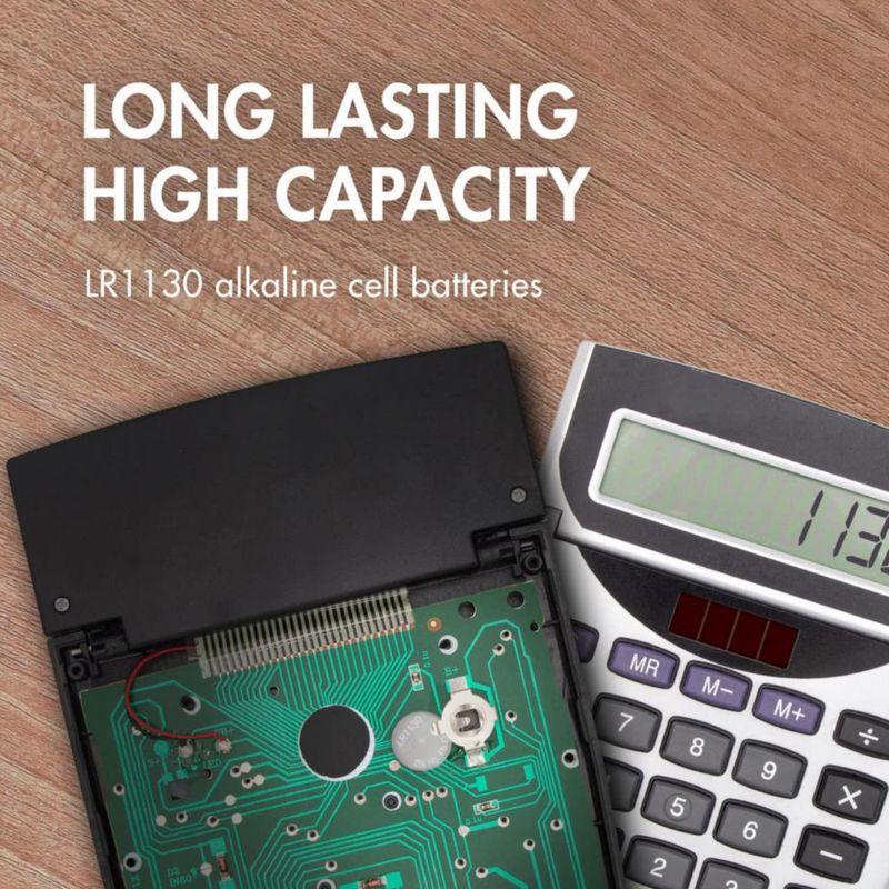 Pilas de botón Tenergy AG10/LR1130 15 V paquete de 20