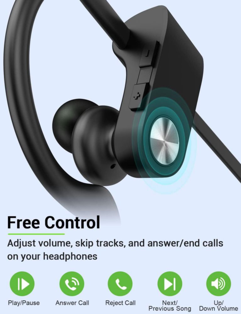 Auriculares Stiive Bluetooth 5.3 Inalámbricos IPX7