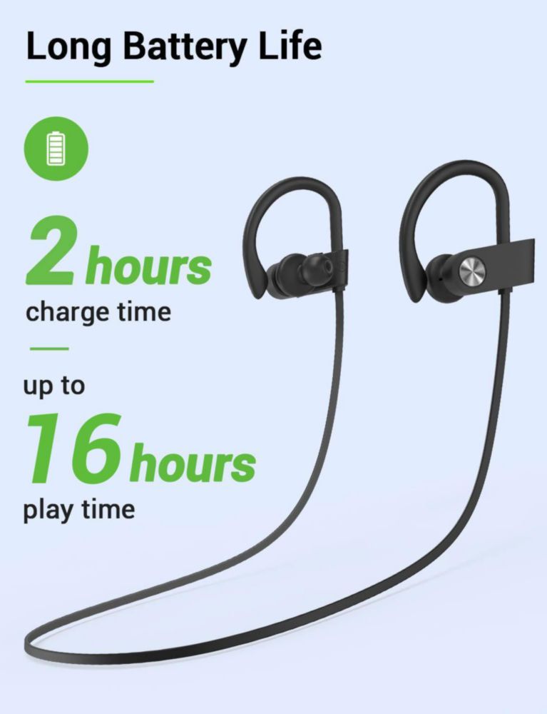 Auriculares Stiive Bluetooth 5.3 Inalámbricos IPX7