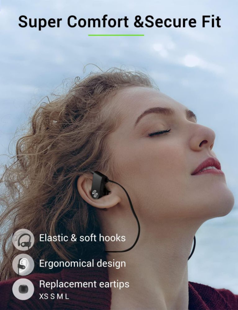 Auriculares Stiive Bluetooth 5.3 Inalámbricos IPX7
