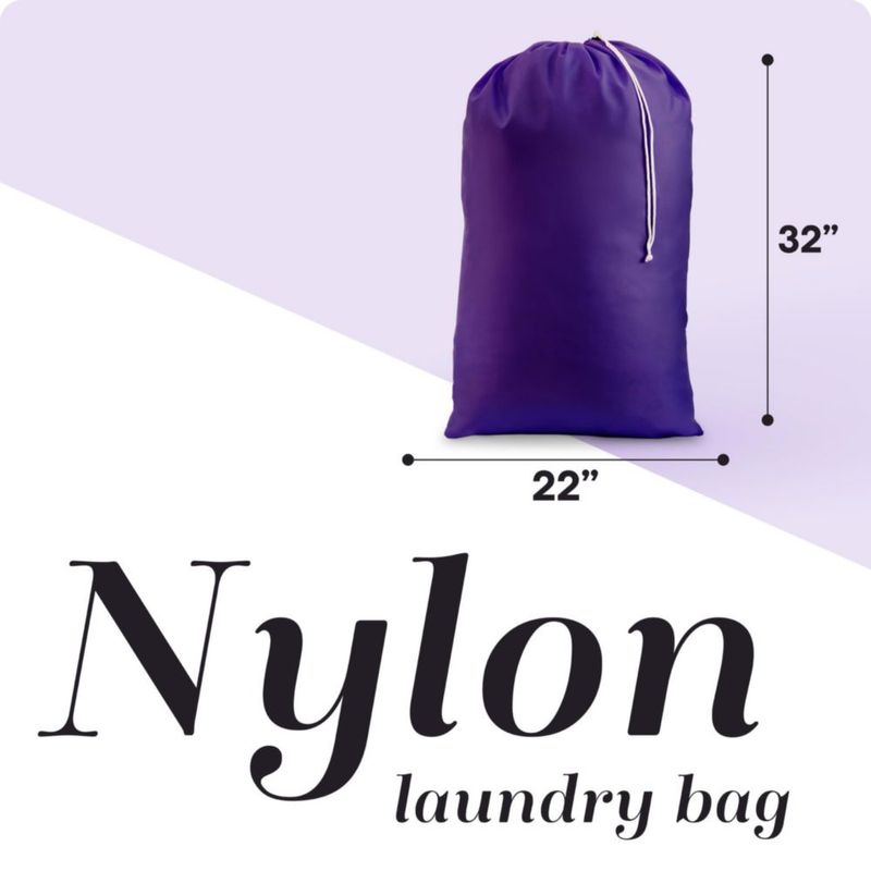 Bolsa de lavandería Handy Laundry púrpura lavable a máquina