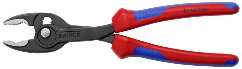 Alicates KNIPEX TwinGrip 200 mm Negro Multicomponente