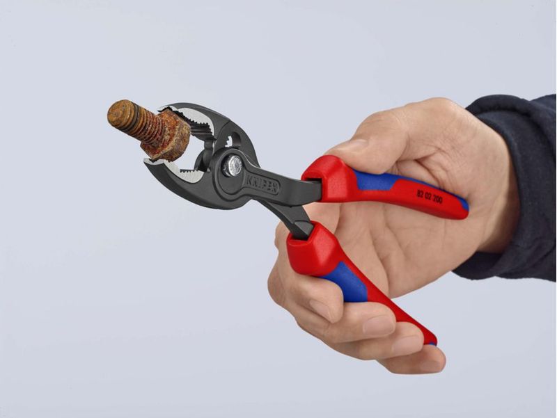 Alicates KNIPEX TwinGrip 200 mm Negro Multicomponente