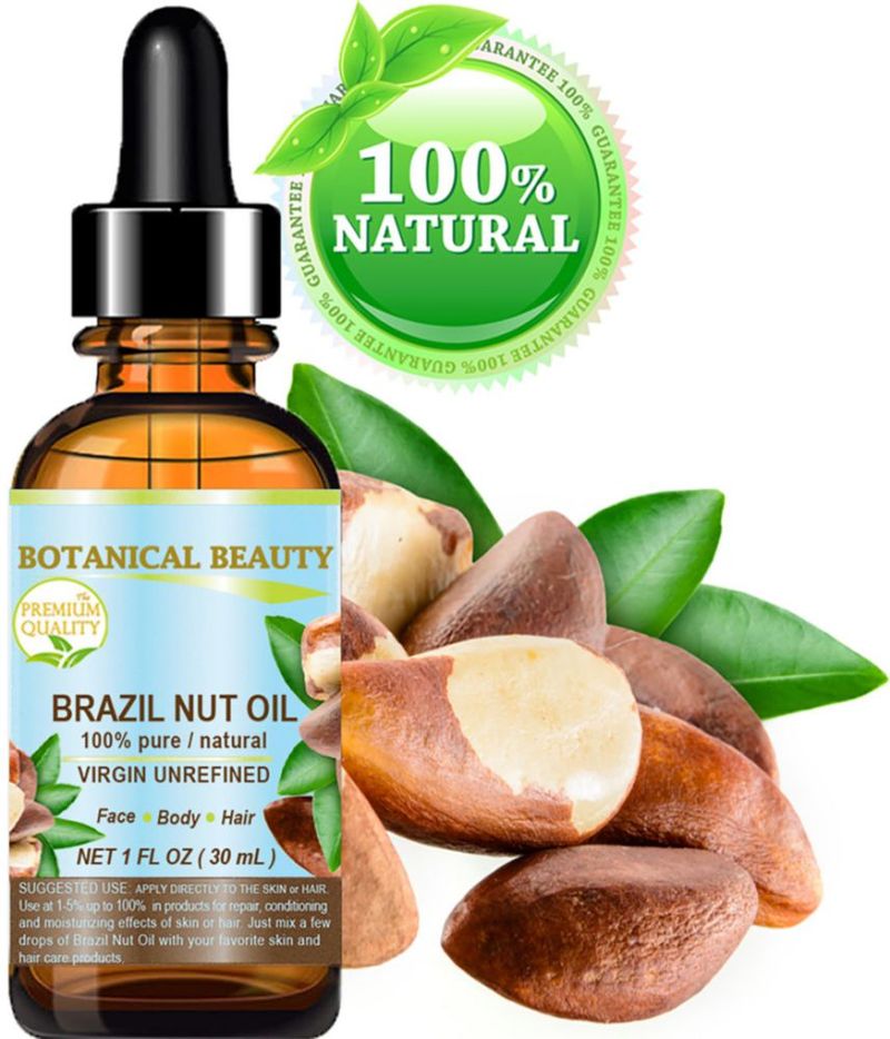 Aceite de Nuez de Brasil Botanical Beauty 30 ml – rostro piel y cabello
