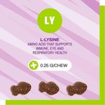 Golosinas de Lisina Pet Naturals 160 unidades Sabor a Pollo