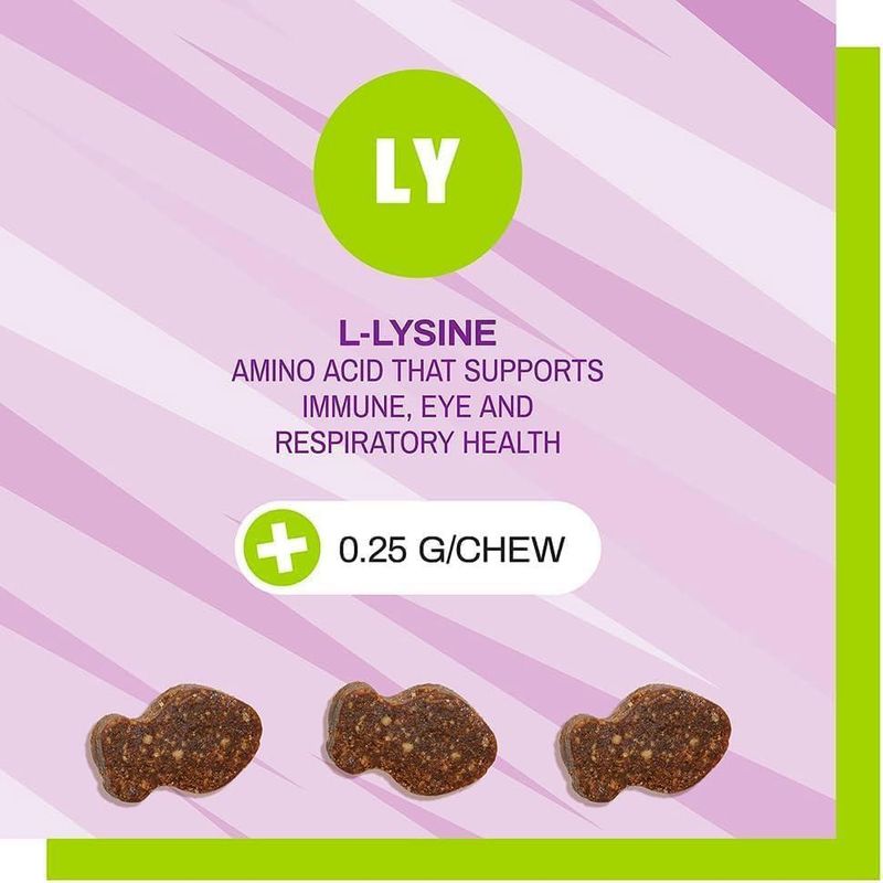 Golosinas de Lisina Pet Naturals 160 unidades Sabor a Pollo