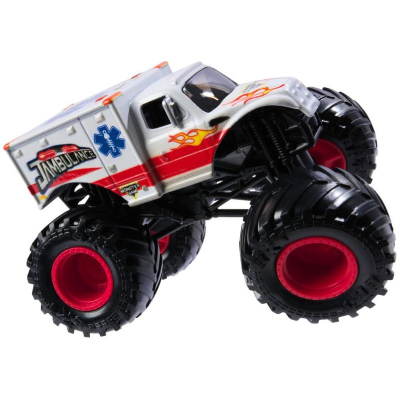 Vehículo de juguete Monster Jam Jambulance a escala 1:64