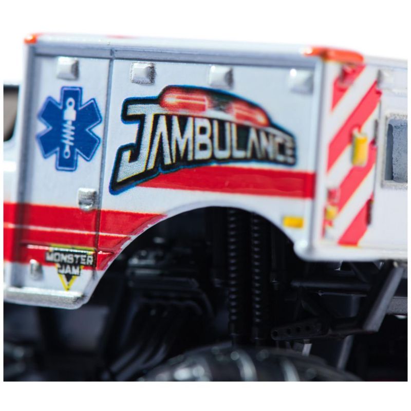 Vehículo de juguete Monster Jam Jambulance a escala 1:64
