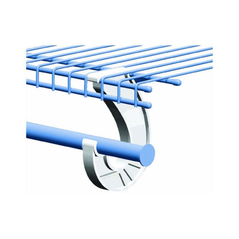 Soporte para barra de armario ClosetMaid paquete de 2 color blanco