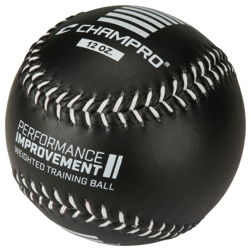 Softbol CHAMPRO Ponderado 340 g Cuero Negro