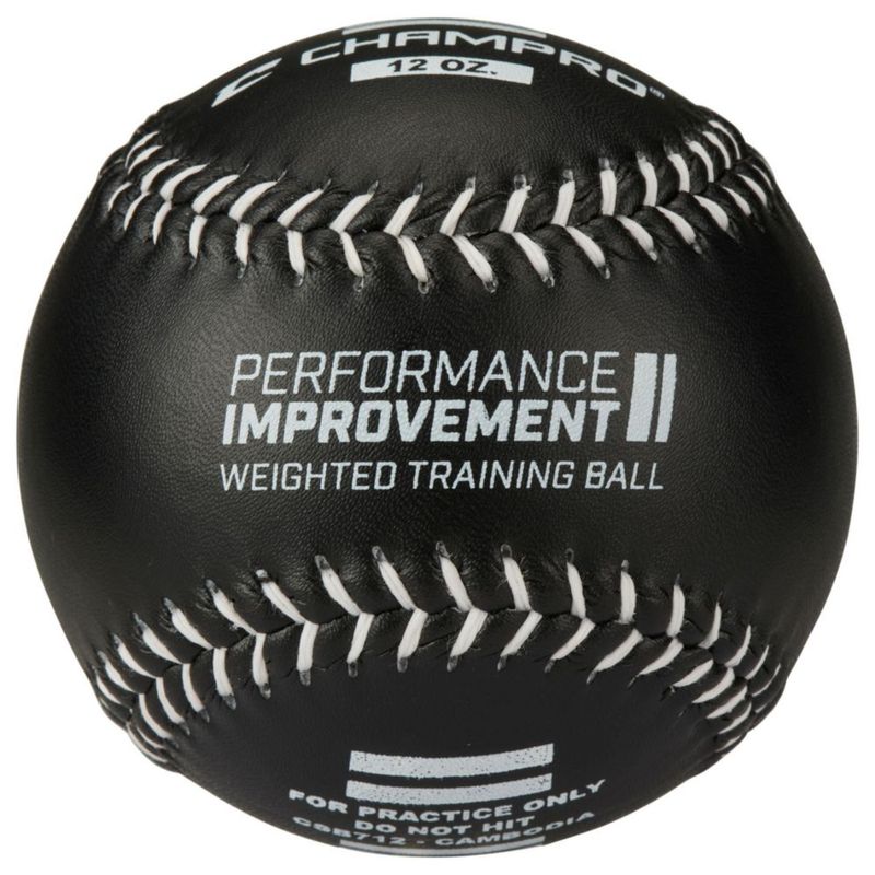 Softbol CHAMPRO Ponderado 340 g Cuero Negro