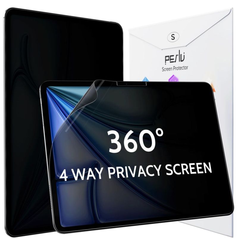Protector de pantalla Peslv para iPad Air 11" (28 cm) 360° de privacidad