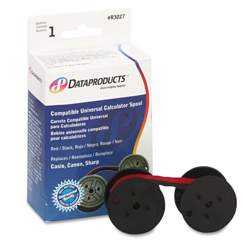 Cinta de Impresión Compatible Dataproducts R3027 Negro/Rojo