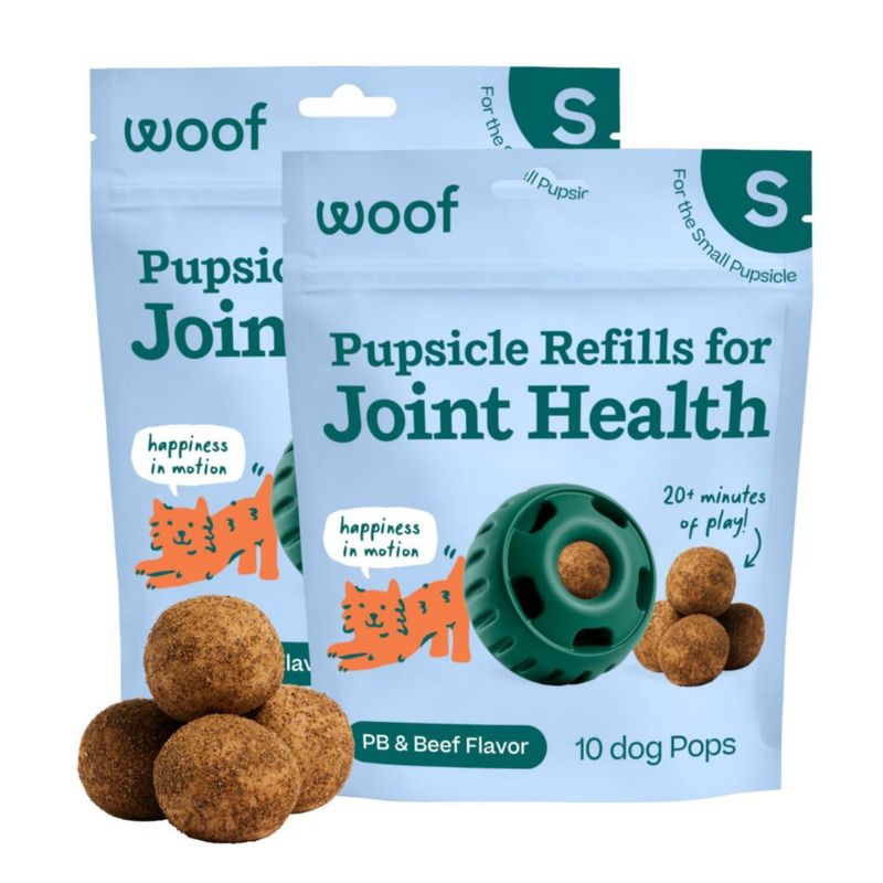 Suplemento para perros WOOF Pupsicle Recarga (paquete de 2)