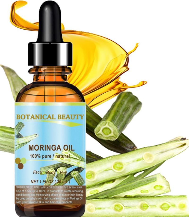 Aceite de Moringa Botanical Beauty 30 ml 100 % puro prensado en frío