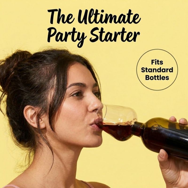 Copa de Vino Godinger con Tapa para Botella – Modelo Original