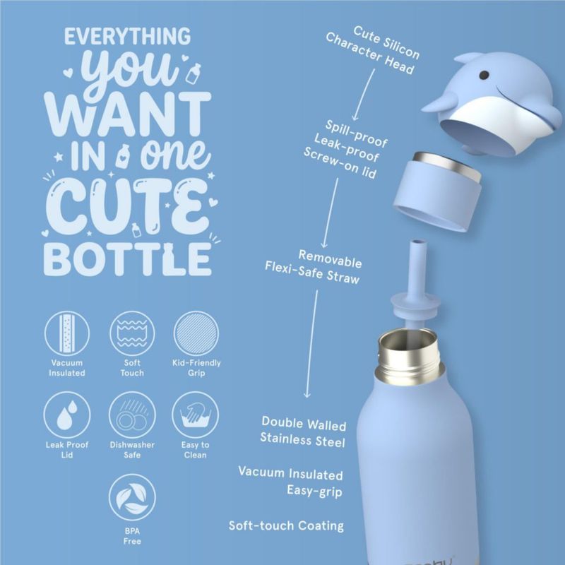 Botella Asobu Bestie 480 ml libre de BPA y coleccionable