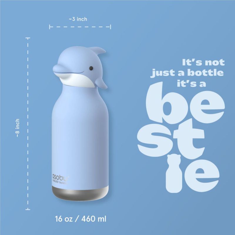 Botella Asobu Bestie 480 ml libre de BPA y coleccionable