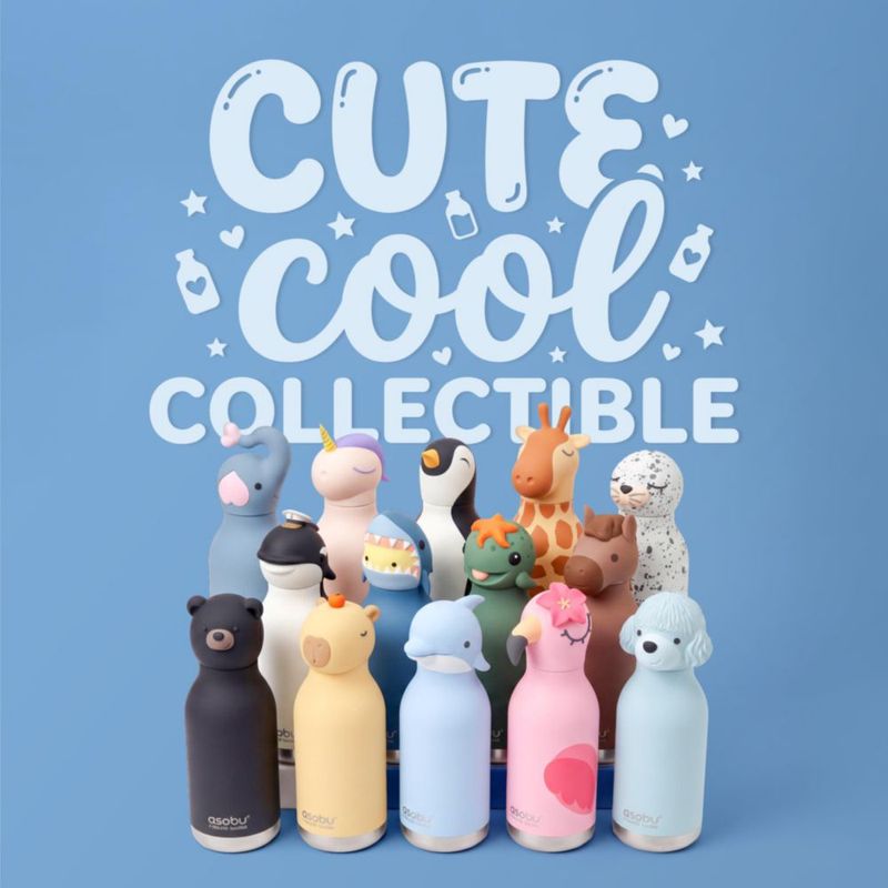Botella Asobu Bestie 480 ml libre de BPA y coleccionable