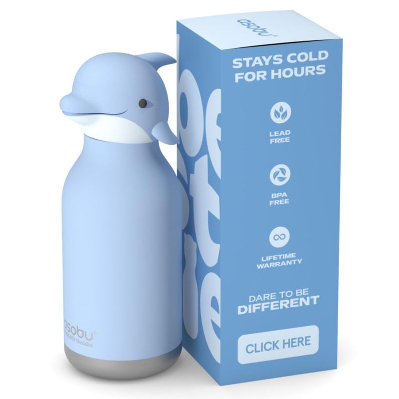 Botella Asobu Bestie 480 ml libre de BPA y coleccionable