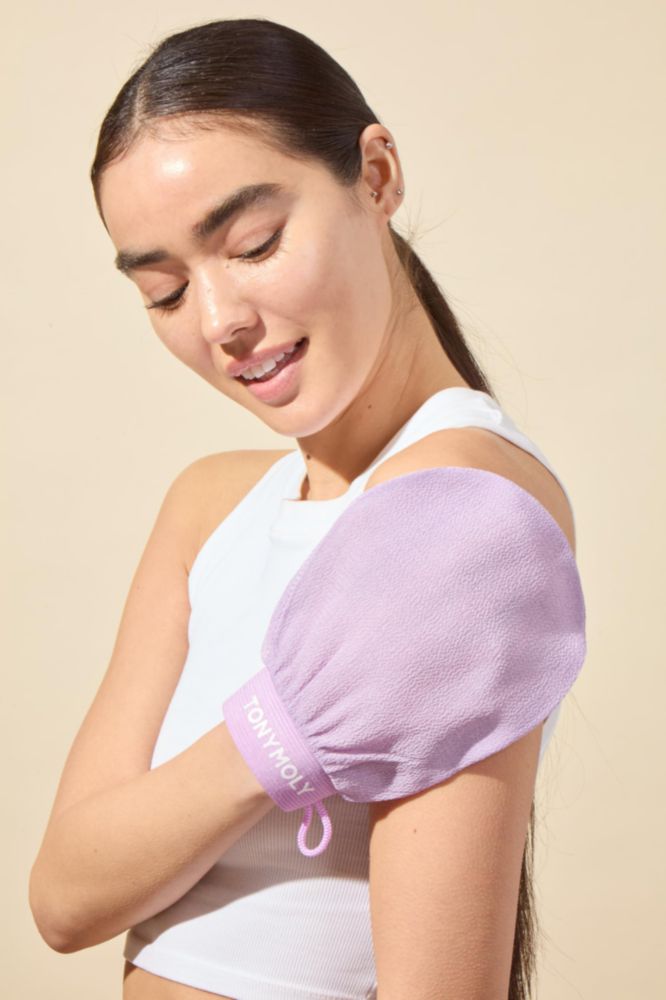 Guantes Exfoliantes TONYMOLY 2 pzas estilo toalla coreana