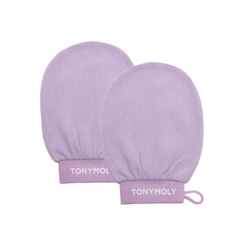 Guantes Exfoliantes TONYMOLY 2 pzas estilo toalla coreana