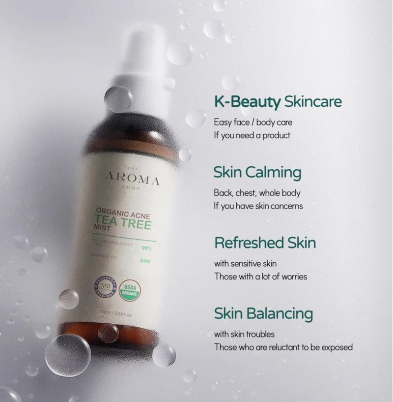 Bruma de Árbol de Té The Aroma Shop 100 ml sin alcohol