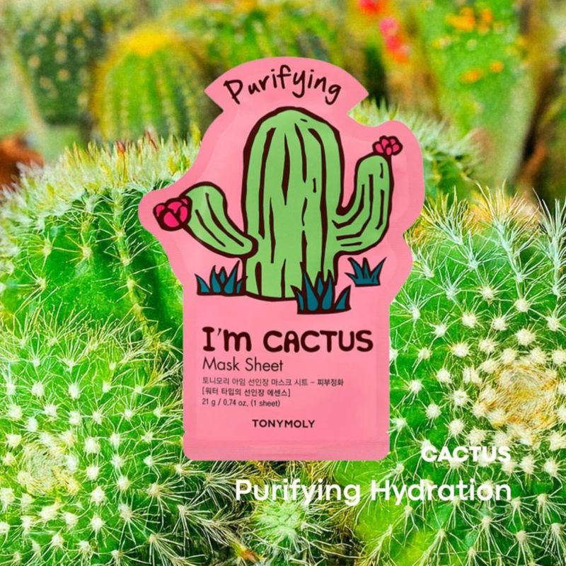 Mascarilla de hoja TONYMOLY I'm Cactus (Nopal)